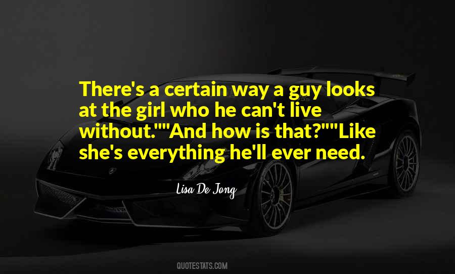 Can't Live Without Quotes #1278205