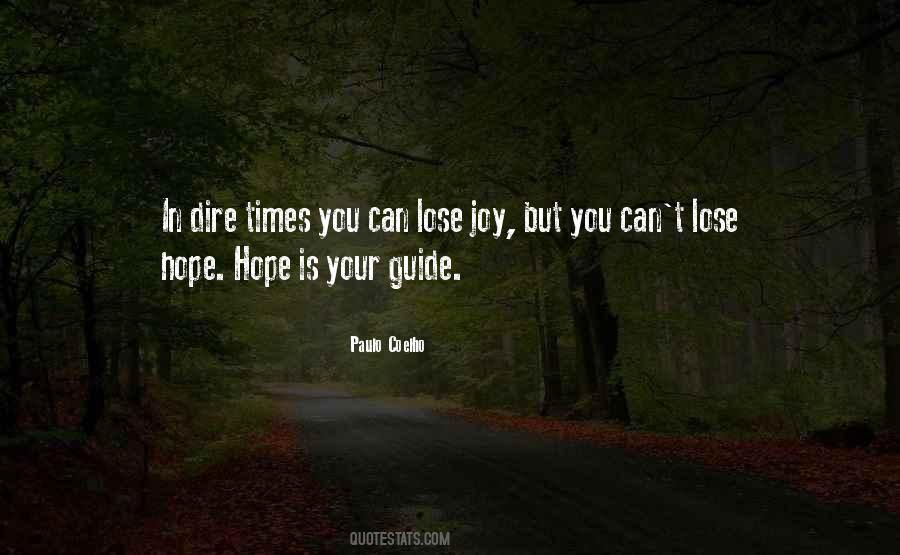Can't Lose Hope Quotes #1202888