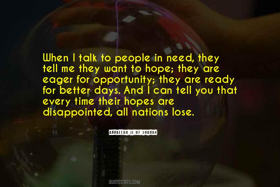 Can't Lose Hope Quotes #1386601