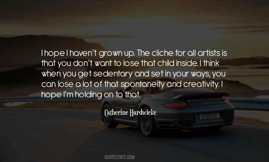 Can't Lose Hope Quotes #1808502