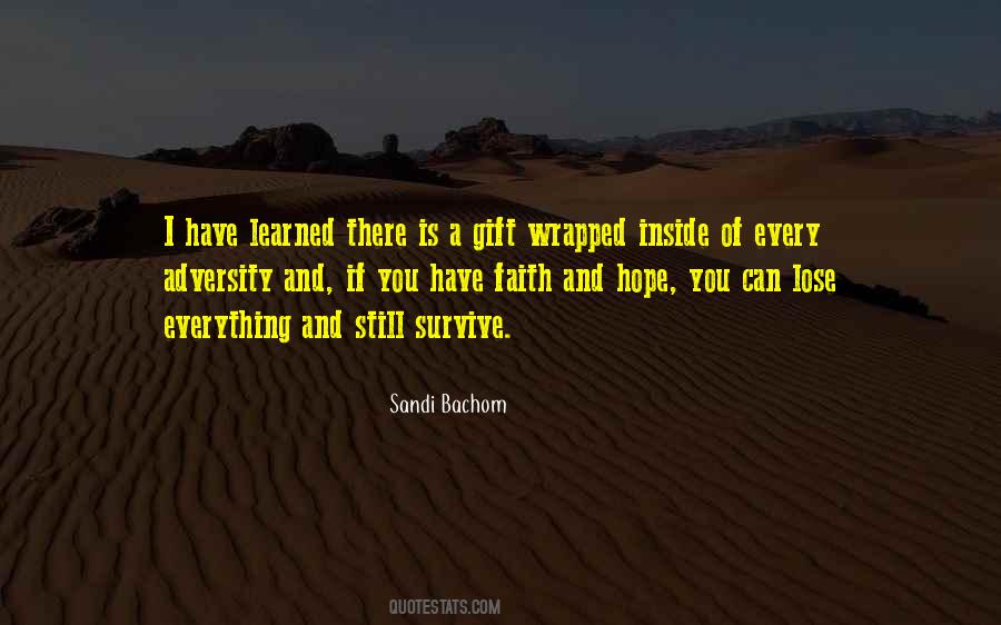 Can't Lose Hope Quotes #20577