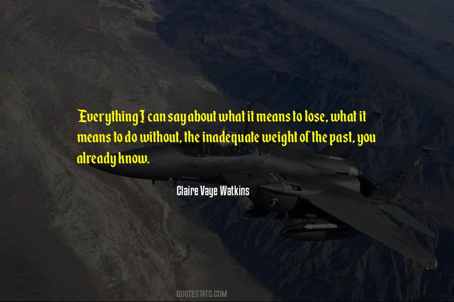 Can't Lose Weight Quotes #1488018