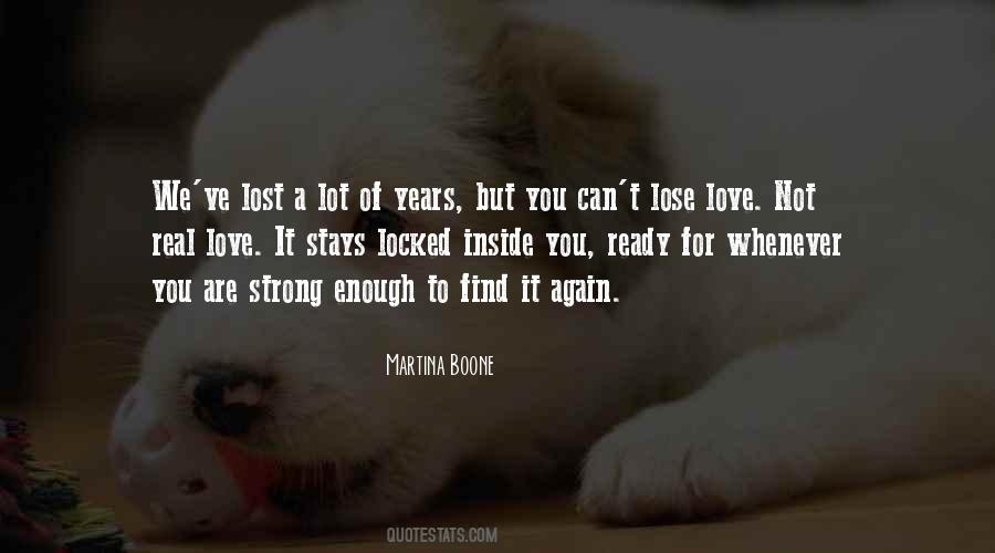 Can't Lose You Love Quotes #951782