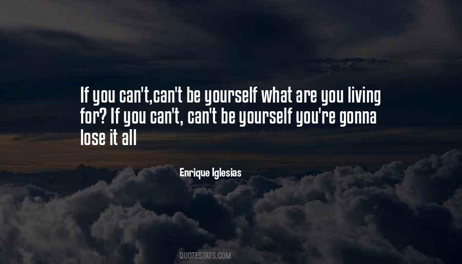 Can't Lose You Quotes #195109