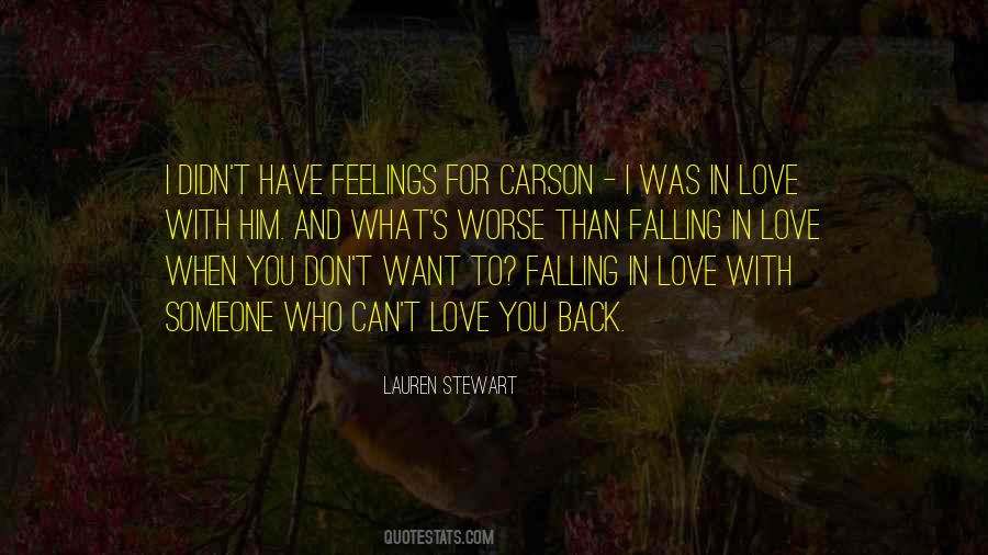 Can't Love Back Quotes #243425