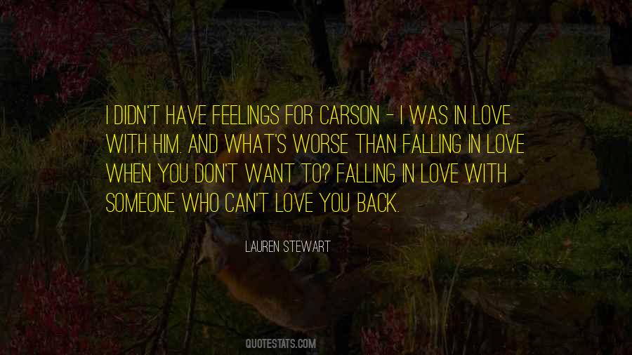 Can't Love You Back Quotes #243425
