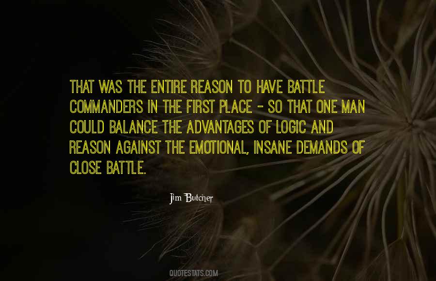 Quotes About Logic And Reason #1812718