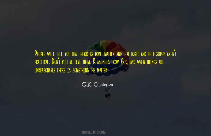 Quotes About Logic And Reason #877856