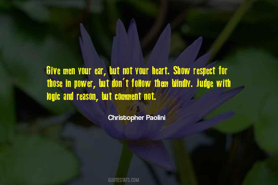 Quotes About Logic And Reason #912702