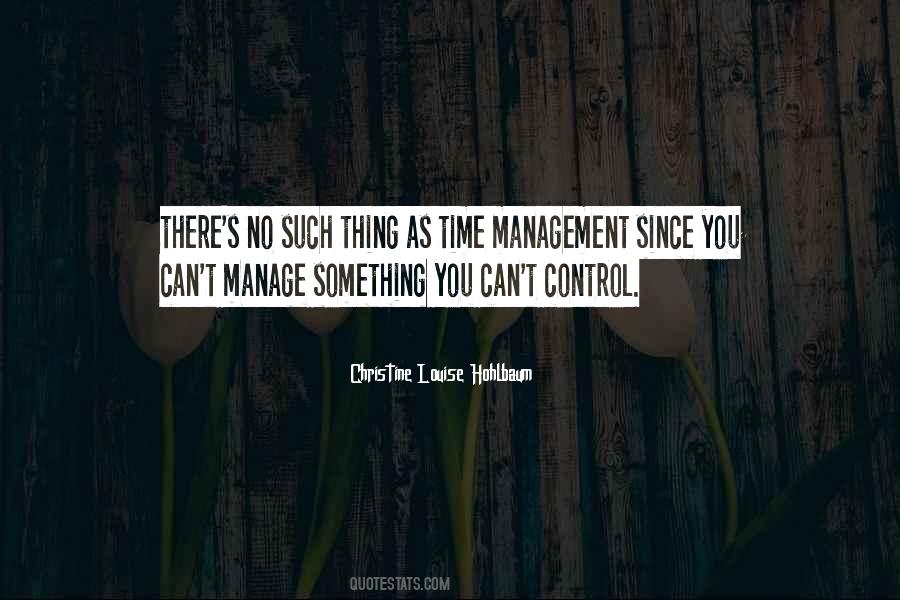 Can't Manage Quotes #133524