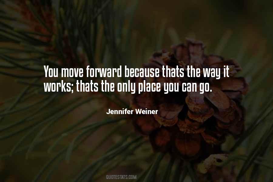 Can't Move Forward Quotes #274979