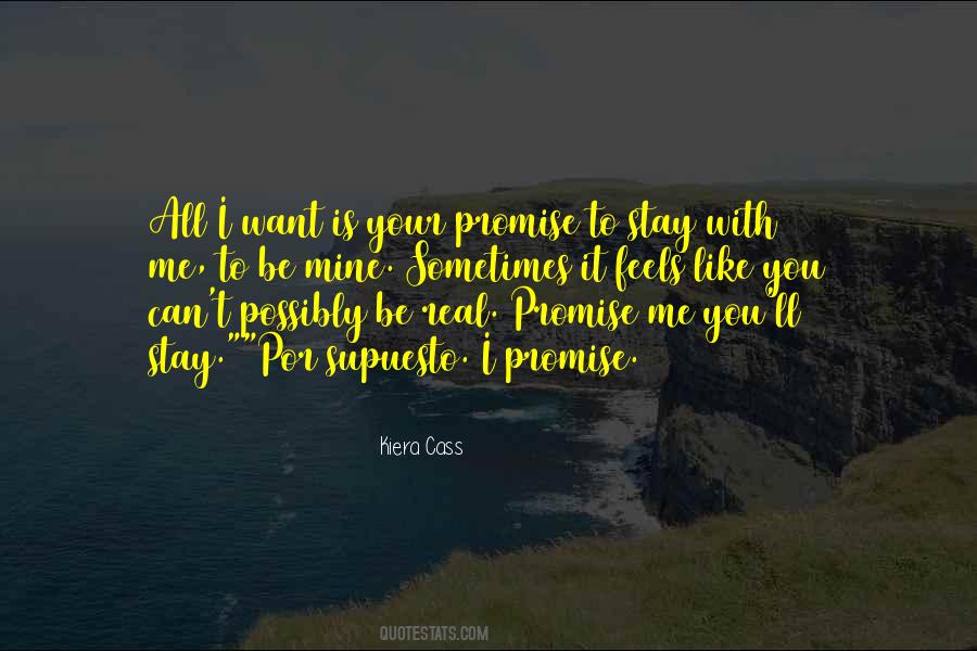 Can't Promise You Quotes #895378