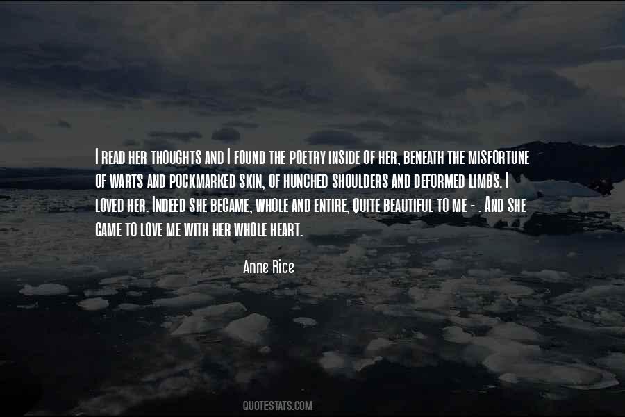 Pockmarked Skin Quotes #962104