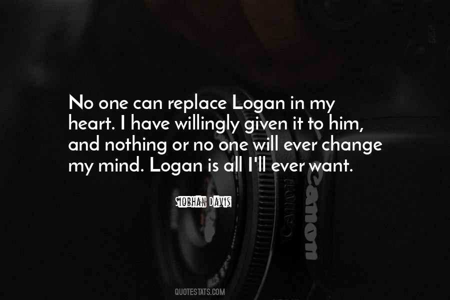 Quotes About Logan #1491154