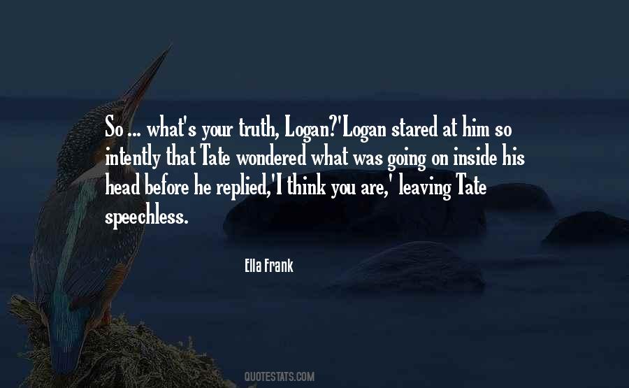 Quotes About Logan #1733484