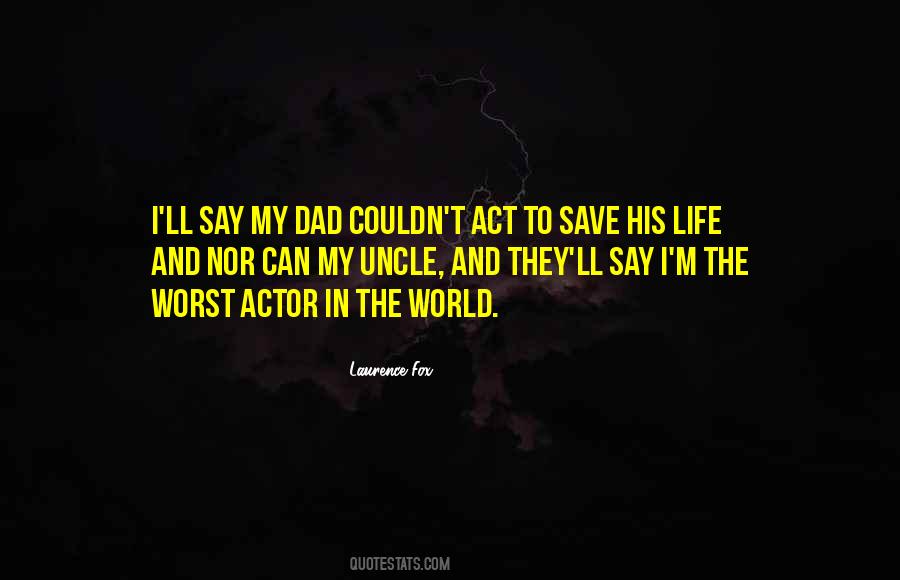Can't Save The World Quotes #1463215