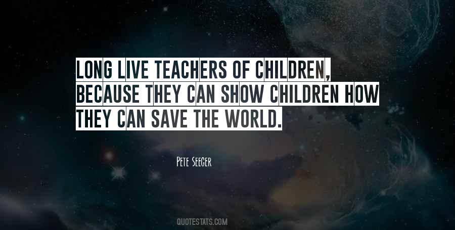 Can't Save The World Quotes #839934
