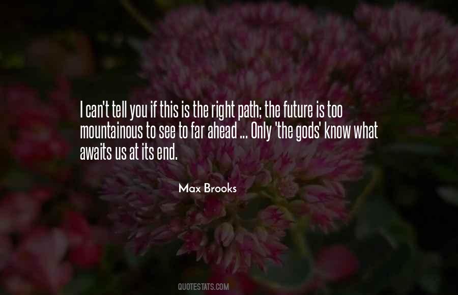 Can't See The Future Quotes #623092