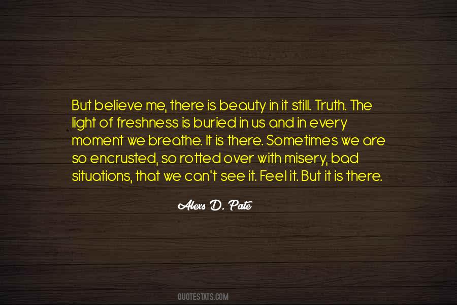 Can't See The Truth Quotes #1294175