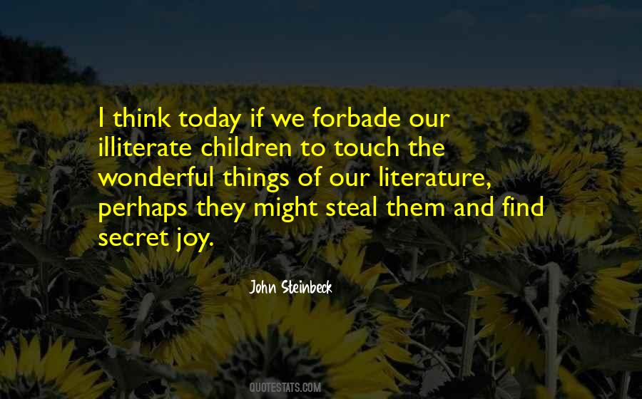 Can't Steal My Joy Quotes #340622