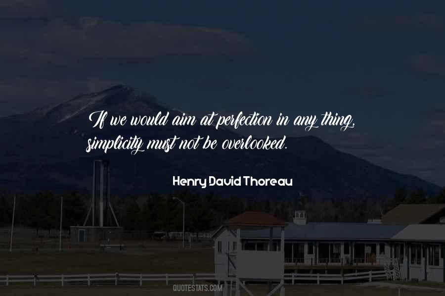 Thoreau Simplicity Quotes #1732445