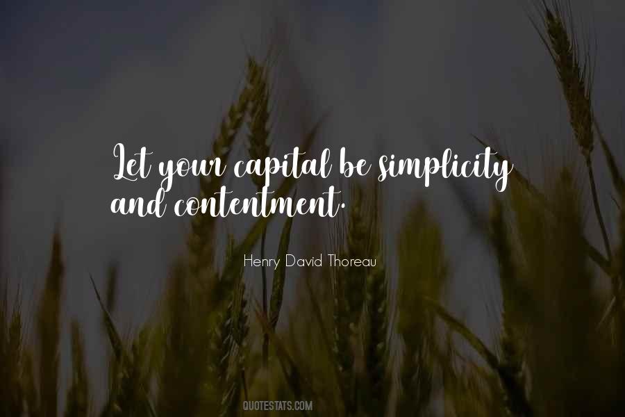 Thoreau Simplicity Quotes #672033