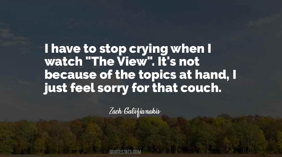 Can't Stop Crying Quotes #1005845