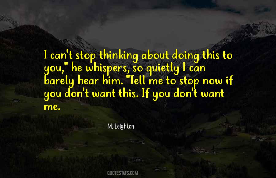 Can't Stop Now Quotes #973191