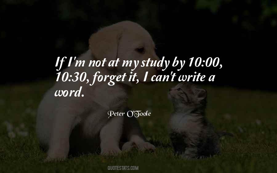 Can't Study Quotes #1484896