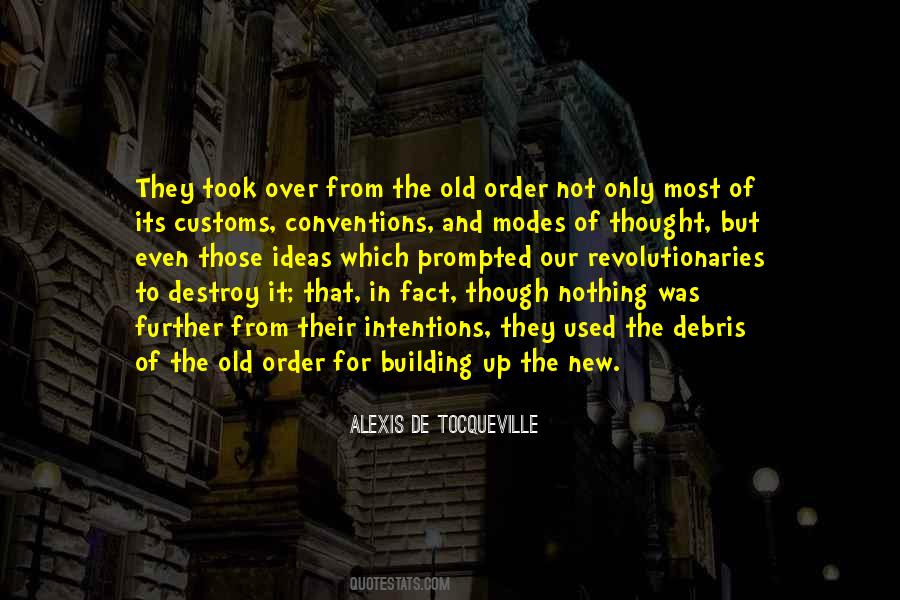New And The Old Quotes #106044