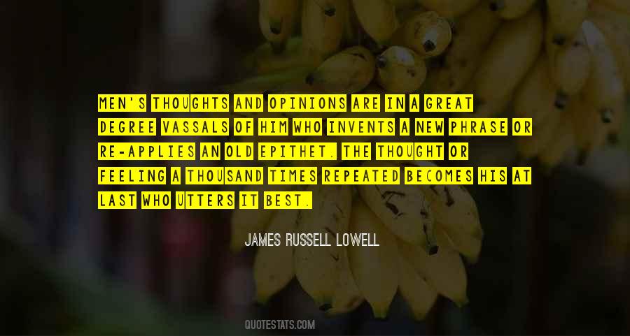 New And The Old Quotes #722554