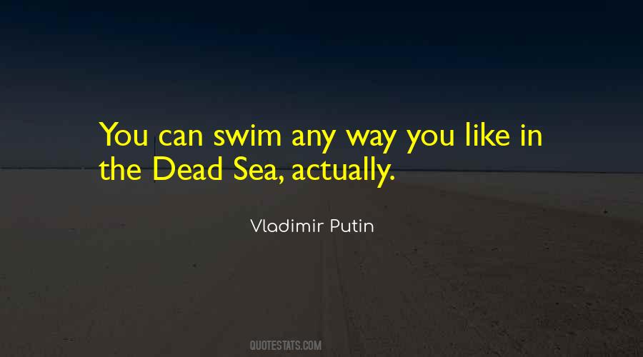 Can't Swim Quotes #163547