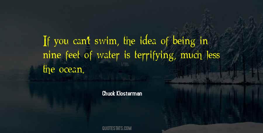 Can't Swim Quotes #770133