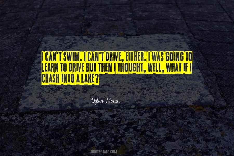 Can't Swim Quotes #837865