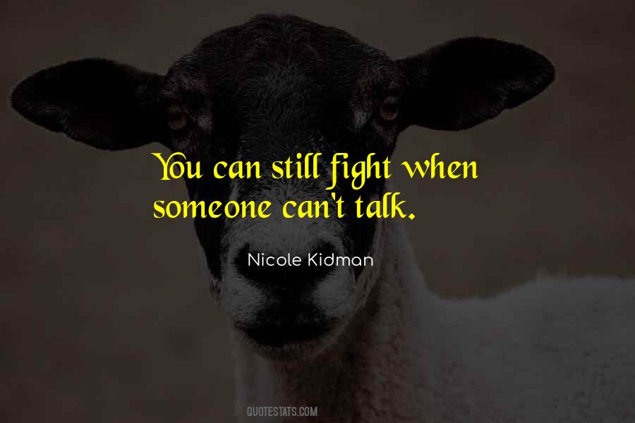 Can't Talk Quotes #1283601