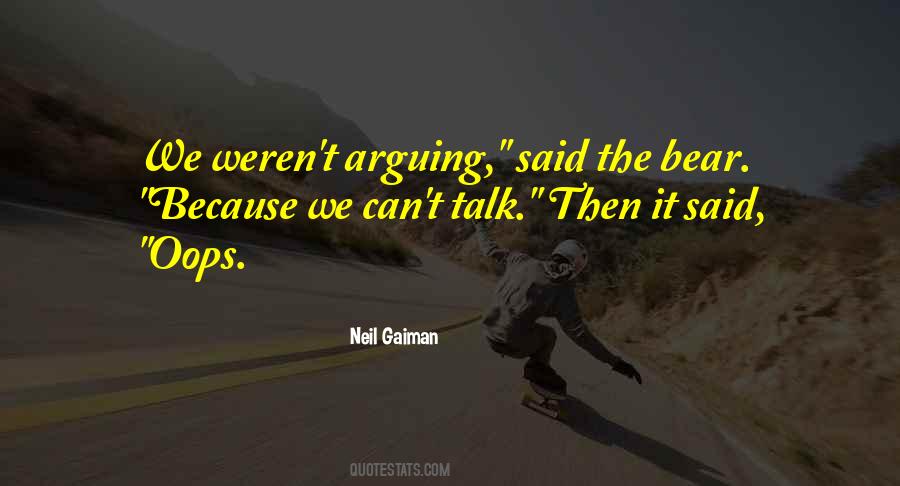 Can't Talk Quotes #1800523