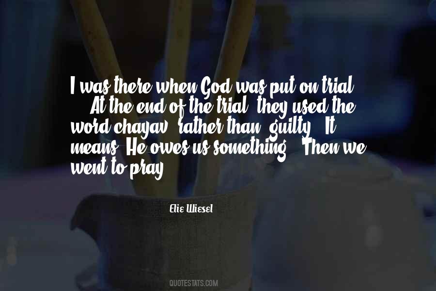 End Of The Word Quotes #477078