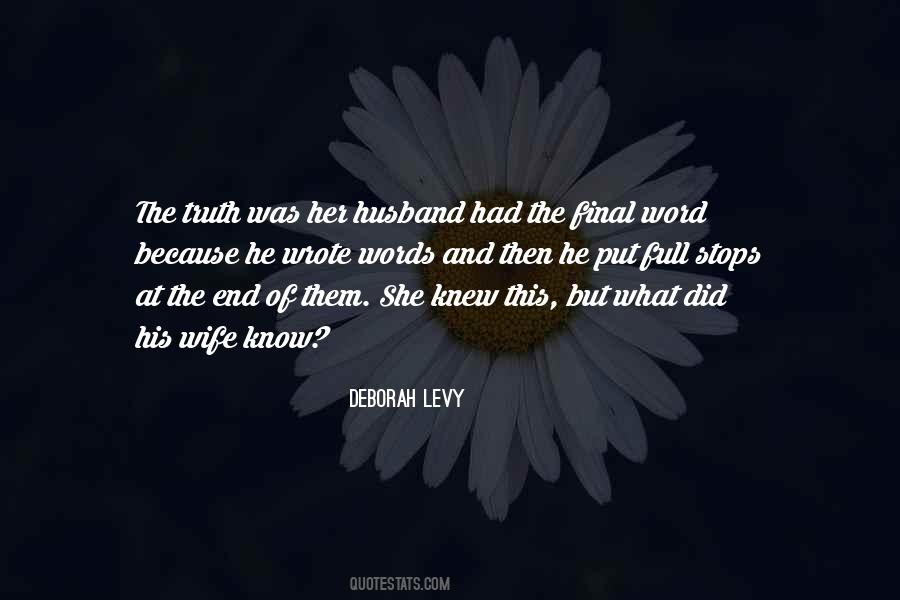 End Of The Word Quotes #834484