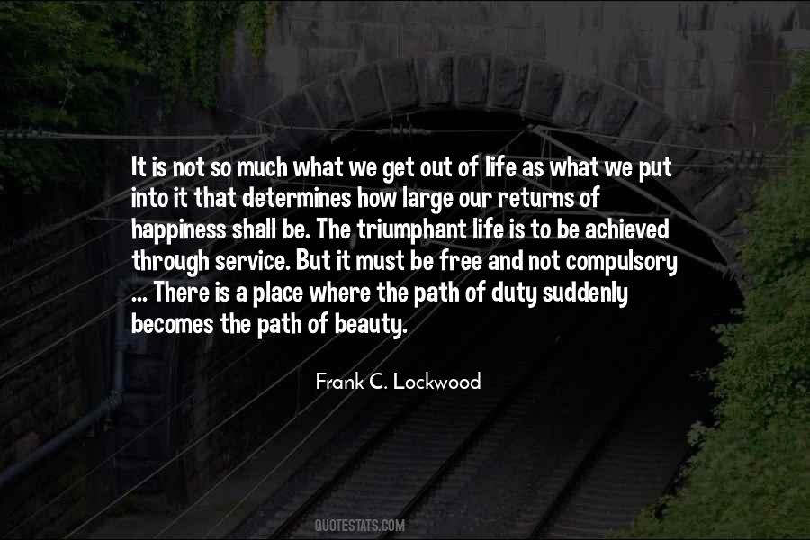 Quotes About Lockwood #268114