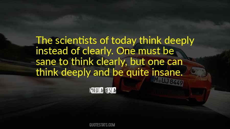 Can't Think Clearly Quotes #1223206