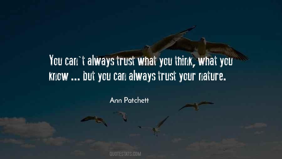 Can't Trust You Quotes #84288 Can't Trust You Quotes #84288