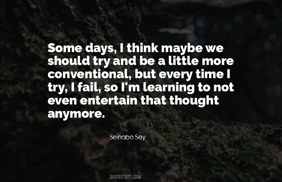 Can't Try Anymore Quotes #953875
