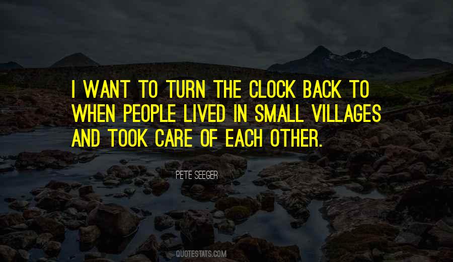 Can't Turn Back The Clock Quotes #544060