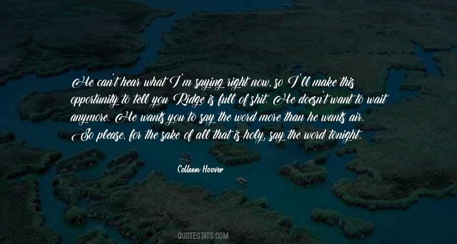 Can't Wait Anymore Quotes #477515