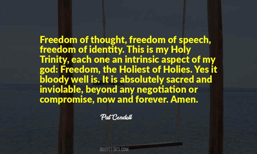 Speech Freedom Quotes #1037319