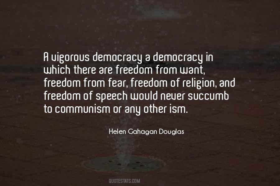 Speech Freedom Quotes #109160
