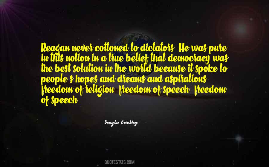 Speech Freedom Quotes #1516005