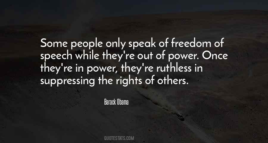 Speech Freedom Quotes #265176