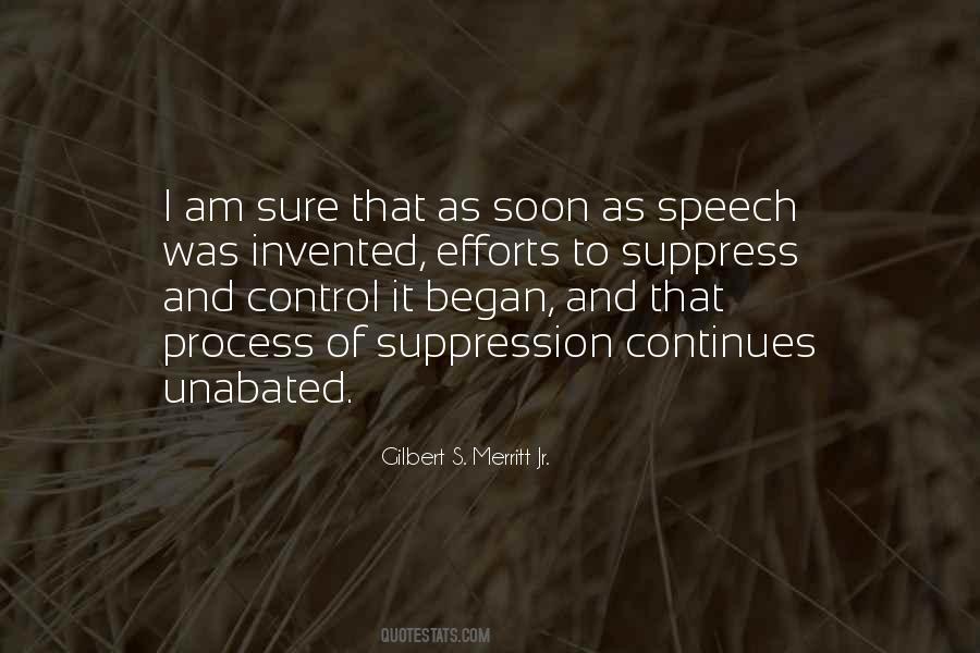 Speech Freedom Quotes #329060