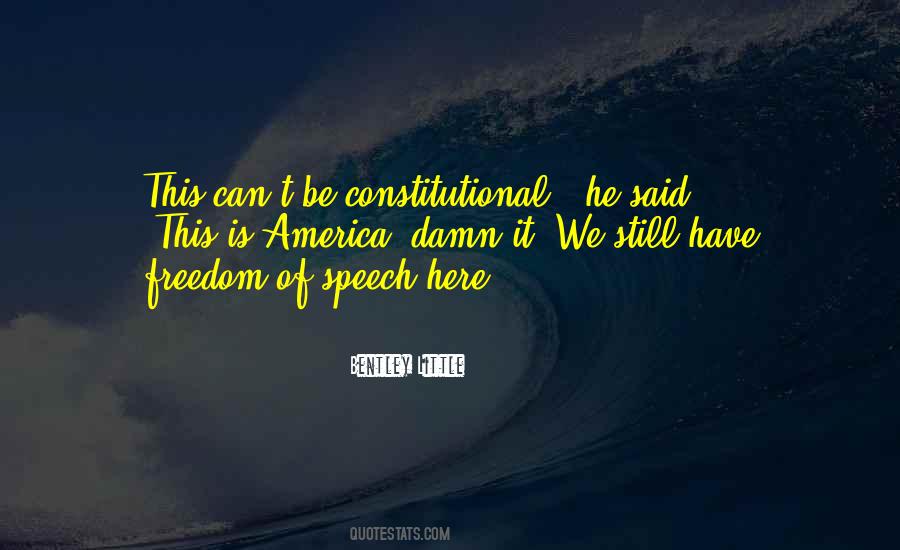 Speech Freedom Quotes #33017